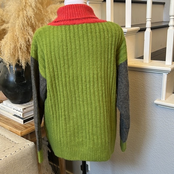 Anthropologie Callahan Cable Knit Long Sleeve Cowl Neck Sweater S - Picture 6 of 7